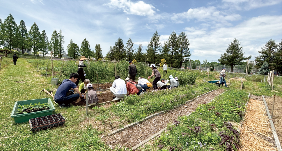 都市型コミュニティ農園